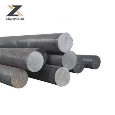 Barre in acciaio al carbonio, barra rotonda Q195, Q235, Q345, SAE1010, SAE1020, SAE1045, En8, En19, C45, Ck45, SS400 barre di materiale da costruzione