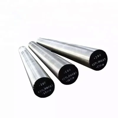 Acciaio al carbonio dolce S355j2 ST52-3n Q355D carbonio strutturale forgiato a caldo Barra rotonda in acciaio