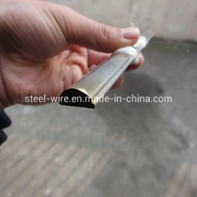 310 321 H barra semitonda in acciaio inox