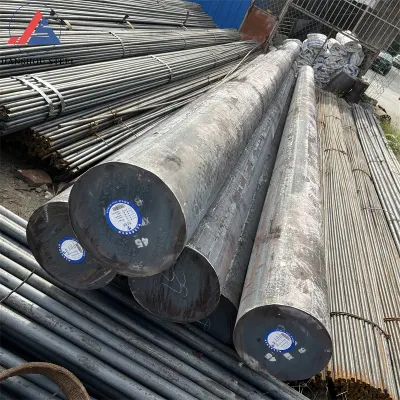 Barra in acciaio dolce laminata a caldo diametro 100mm C20 C25 C30 C40 C45 C50 S20c S25c S40c S45C in lega di carbonio Taglio con supporto per barre tonde in acciaio