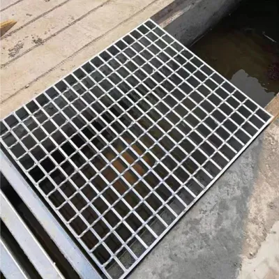 Piattaforma zincata scarico piattaforma separata barra rotonda in acciaio inox overflow Griglia per copertura tombino