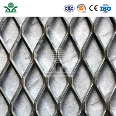 Zhongtai ASTM A240 tipo 304 materiale piastra in acciaio inox 9 Gauge maglia metallica espansa Cina produzione 25mm 30mm 50mm apertura 24 X 48 metallo espanso