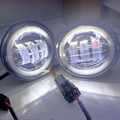 Auto Round Motorcycle 4-1/2 4.5 pollici guida passando LED nebbia Leggero