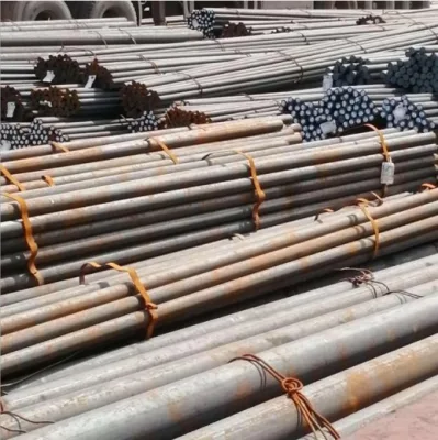 Miglior prezzo En8 colore naturale non legato acciaio al carbonio laminato a caldo Barra rotonda barra rotonda materiale da costruzione acciaio al carbonio avambraccio