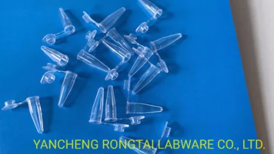 2022 consumabili da laboratorio provetta per PCR da 0,2 ml con coperchio a cupola