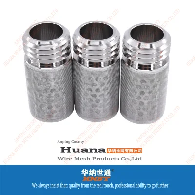 5 304 micron 25 50 100 150 316L acciaio inox Tubi filtro a rete metallica