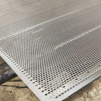 Lamiera in acciaio inox 304 piastra in acciaio perforato con foro rotondo