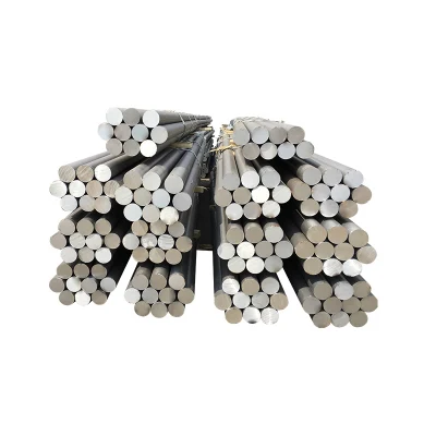 Barre in acciaio al carbonio, barra rotonda Q195, Q235, Q345, SAE1010, SAE1020, SAE1045, En8, En19, C45, Ck45, SS400 barre di materiale da costruzione