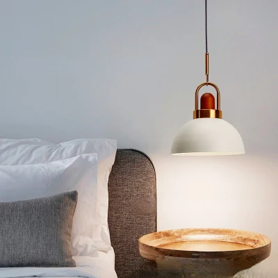 Modern Cafe semicircolare Pendan Camera da letto luce cucina soggiorno casa Lampada a sospensione Arc Globe (WH-AP-435)