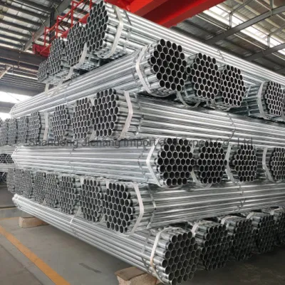 Materiale strutturale tecnologia di precisione Q235B acciaio zincato laminato a caldo rotondo Tubo di ferro di Gi 1/2&quot; 3/4&quot; 1&quot; 1.1/4&quot; 1.1/2&quot; 2&quot;