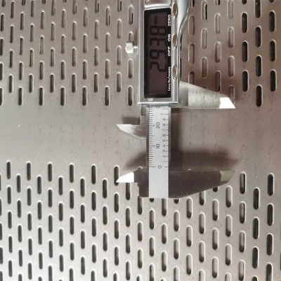 I produttori rifornano acciaio inox 304 piastra di punzonatura 201 schermo Multi-Hole Piastra per fori piastra per fori rotonda piastra per fresa