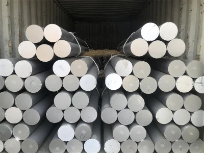 Carbide solido rotondo personalizzato 7075 7003 6061 6063 5052 5083 Barra in alluminio per estrusione e fusione