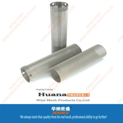 304 316 316L tubo a rete in metallo traforato acciaio inox Tubo