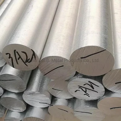 Lega di alluminio forgiata barra estrusa diametro grande 2 pollici metrica Barra rotonda in alluminio curvato 8020 6061 6101 1100 4032 2017 2011 6082 5086 T61
