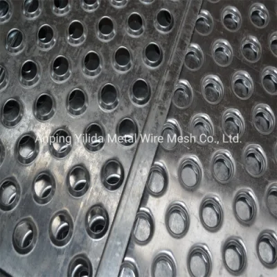 304 piastra in acciaio inox con foro rotondo e antiscivolo