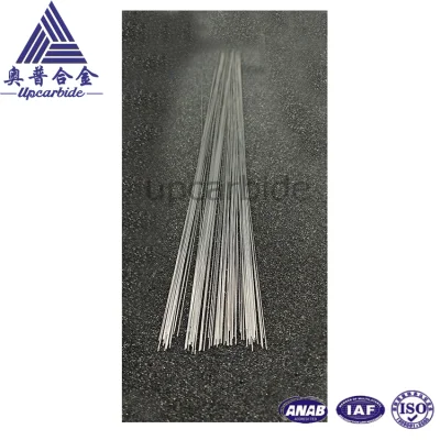Diametro 0.1mm*330mm barra in carburo di tungsteno Superfine lucidata con grana fine