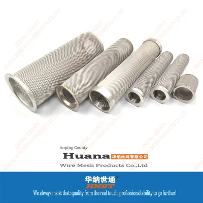 5 304 micron 25 50 100 150 316L acciaio inox Tubi filtro a rete metallica