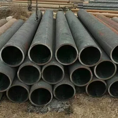 Tubo rotondo saldato con saldatura diritta ASTM A53 di alta qualità Acciaio al carbonio dolce