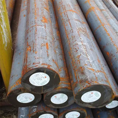 Acciaio 1045 1060 1095 rotondo al carbonio laminato a caldo ad alto tenore di carbonio Barra ad asta