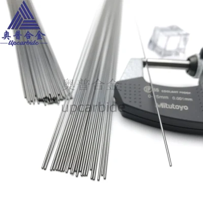 Diametro 0.4*330mm P30 91.5hra acciaio al tungsteno barre lucidate Stock