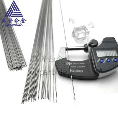 Diametro 0.4*330mm P30 91.5hra acciaio al tungsteno barre lucidate Stock