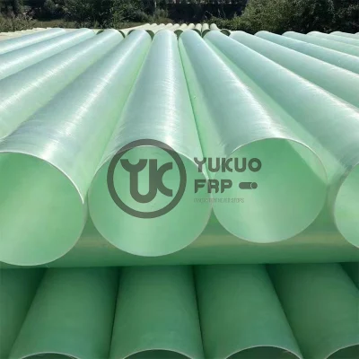 Tubo rotondo GRP in FRP ad alta resistenza meccanica e affidabile