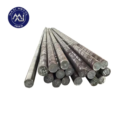 Q235 42CrMo SAE 1045 4140 4340 8620 8640 5210 5140 ST37 barre tonde in acciaio al carbonio laminate a caldo