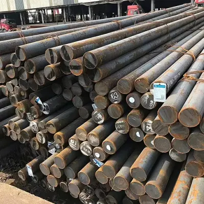 Acciaio al carbonio laminato a caldo SS400 S20c S45C 4140 di prima qualità Barre tonde barra ad asta quadrata forgiata ferro acciaio al carbonio dolce Billette 5160 spring acciaio a molla