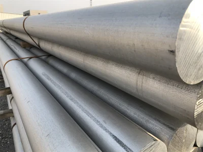 Carbide solido rotondo personalizzato 7075 7003 6061 6063 5052 5083 Barra in alluminio per estrusione e fusione