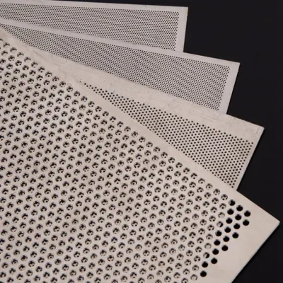Lamiera in acciaio inox 304 piastra in acciaio perforato con foro rotondo