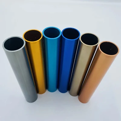 Lega di alluminio ad alta resistenza ASTM 2024 3003 5083 6061 6063 6082 7075 T5 T6 rettangolare rotondo anodizzato con rivestimento a colori Tubo in lega di alluminio