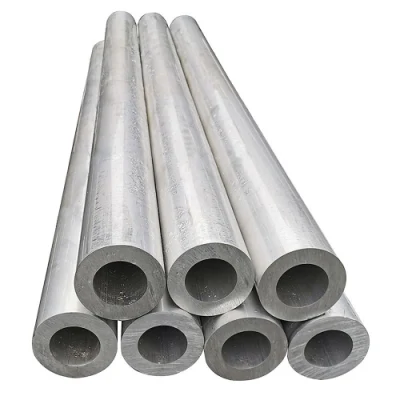 Tubo in lega rotonda estruso di alluminio 2024 2014 1060 1100 5083 6061 6063 7075 T6 2 pollici 4 pollici tubo in alluminio/alluminio Prezzo