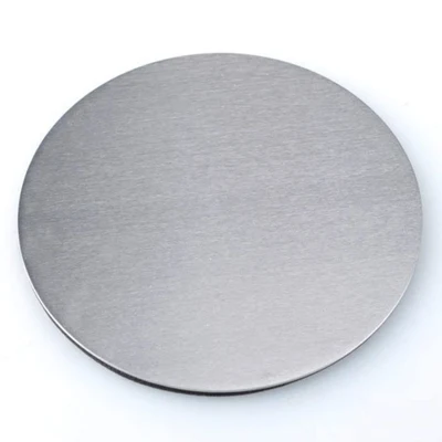 JIS ASTM ASME GRADO AISI304 310S 316L 321 317L 2507 904L 2205 304L 201 316 lamiera di acciaio inox piastra rotonda Piastra quadrata con spessore spesso