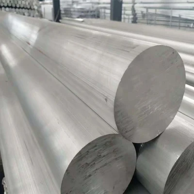 Billette in alluminio estruso pressofuso 6061/6262/6351/6063/6082/6083 T5/T6/T651 barra in lega di alluminio/lingotto/scarti Barra rotonda in alluminio con diametro di 5/6/7/8/9 pollici