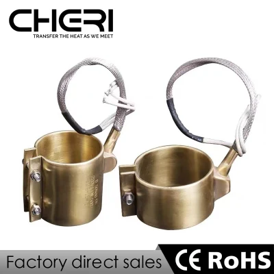 Acqua di stampo asta industriale acciaio inox penna a cartuccia tubolare resistente Riscaldatore a fascia di ugelli in ottone per pressa ad iniezione