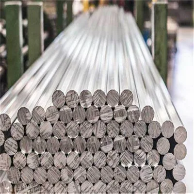 Carbide solido rotondo personalizzato 7075 7003 6061 6063 5052 5083 Barra in alluminio per estrusione e fusione