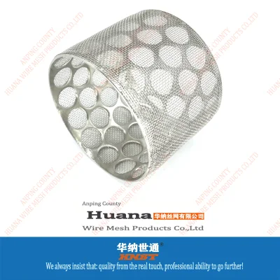 Formato personalizzato 3 5 6 8 12 18 30 pollici Tubo del filtro del cilindro perforato in acciaio inox