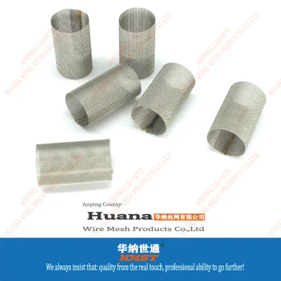 Formato personalizzato 3 5 6 8 12 18 30 pollici Tubo del filtro del cilindro perforato in acciaio inox