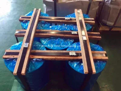 SUS430 piastra rotonda in acciaio inox/foglio circolare, SUS430 perforata, acciaio inox, rotondità/pezzo rotondo/wafer/acciaio inox circolare