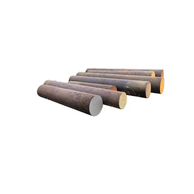 Barre tonde in acciaio al carbonio in ferro laminato a caldo SAE 1045 1020 Barra rotonda in acciaio
