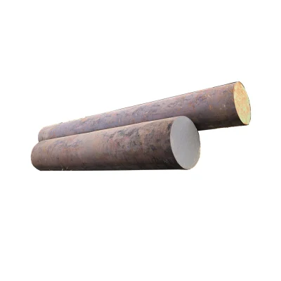 Barre tonde in acciaio al carbonio in ferro laminato a caldo SAE 1045 1020 Barra rotonda in acciaio