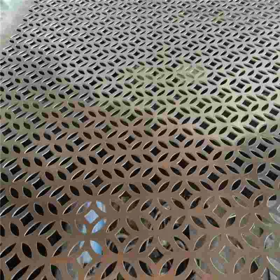 Acciaio inox 304 316L 310S 321 micron Foro fustellato metallo Mesh/ 1mm 2mm 3mm Perforated Mesh Pannelli foglio decorativo rotondo Piastra