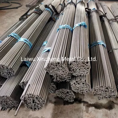 AISI 1215 12L14 barre tonde in acciaio trafilato a freddo / libere Acciaio da taglio AISI 1215 12L14 asta in acciaio