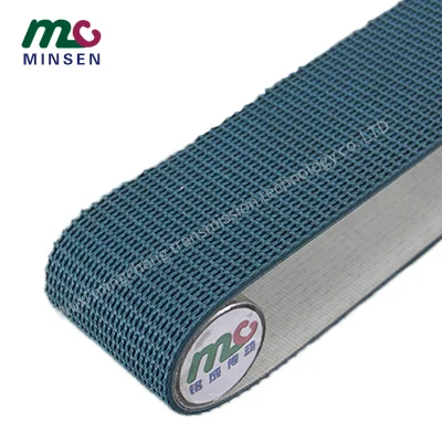 Trasportatore portatile tondeggiante con superficie ruvida in erba verde scuro resistente al calore Cinghia