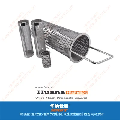Formato personalizzato 3 5 6 8 12 18 30 pollici Tubo del filtro del cilindro perforato in acciaio inox