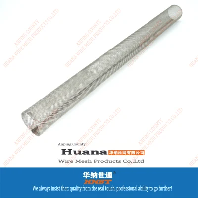 304 316 316L tubo a rete in metallo traforato acciaio inox Tubo