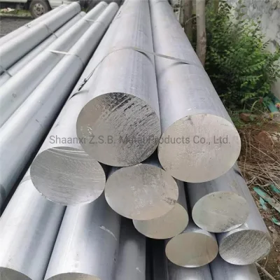 Lega di alluminio forgiata barra estrusa diametro grande 2 pollici metrica Barra rotonda in alluminio curvato 8020 6061 6101 1100 4032 2017 2011 6082 5086 T61