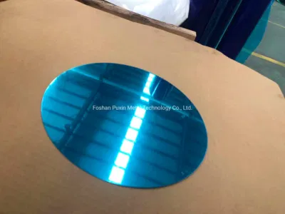 SUS430 piastra rotonda in acciaio inox/foglio circolare, SUS430 perforata, acciaio inox, rotondità/pezzo rotondo/wafer/acciaio inox circolare
