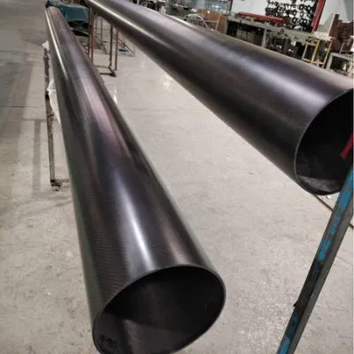 Alta resistenza buona qualità mercato leggero fibra di carbonio Round Square tubi irregolari, possono essere personalizzati