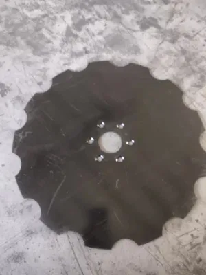 Attrezzatura agricola disco di erpice lama piccola piastra di scavo disco di erpice liscio Dischi Harrow disco con intagli lama tonda aratro a disco con intagli Lame per dischi con piastra piana